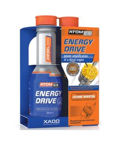 Cetane Booster Aditivo- ATOMEX Energy Drive Diesel- Aditivo que mejora el rendimiento del coche