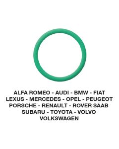 Junta Tórica Alfa-Audi-BMW-Fiat-Opel-etc. 17.16 x 1.78  (5 uds.)