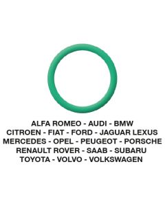 Junta Tórica Alfa-BMW-Opel-Saab-Volvo-etc. 15.80 x 1.90  (5 uds.)