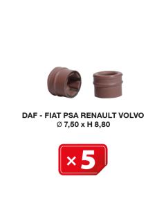 AC junta especial Daf-Fiat-PSA-Renault-Volvo Ø 7.50 x H 8.80 (5 uds.)