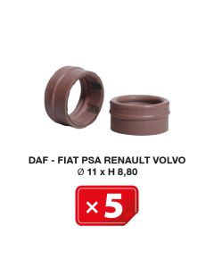 AC junta especial Daf-Fiat-PSA-Renault-Volvo Ø 11 x H 8.80 (5 uds.)