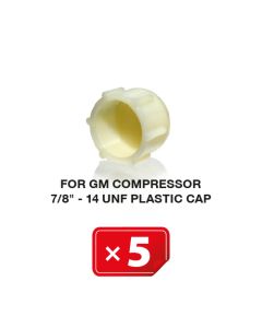 Tapa Plástico UNF para Compresor GM 7/8"-14 (5 uds.)