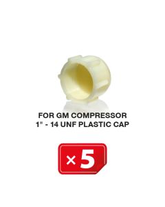 Tapa Plástico UNF para Compresor GM 1"-14 (5 uds.) 