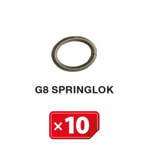 Resorte para atornillar Spring-Lock G8 (10 uds.)