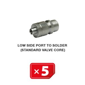 Válvula estándar lado de baja presión (para soldar)(5 uds.)